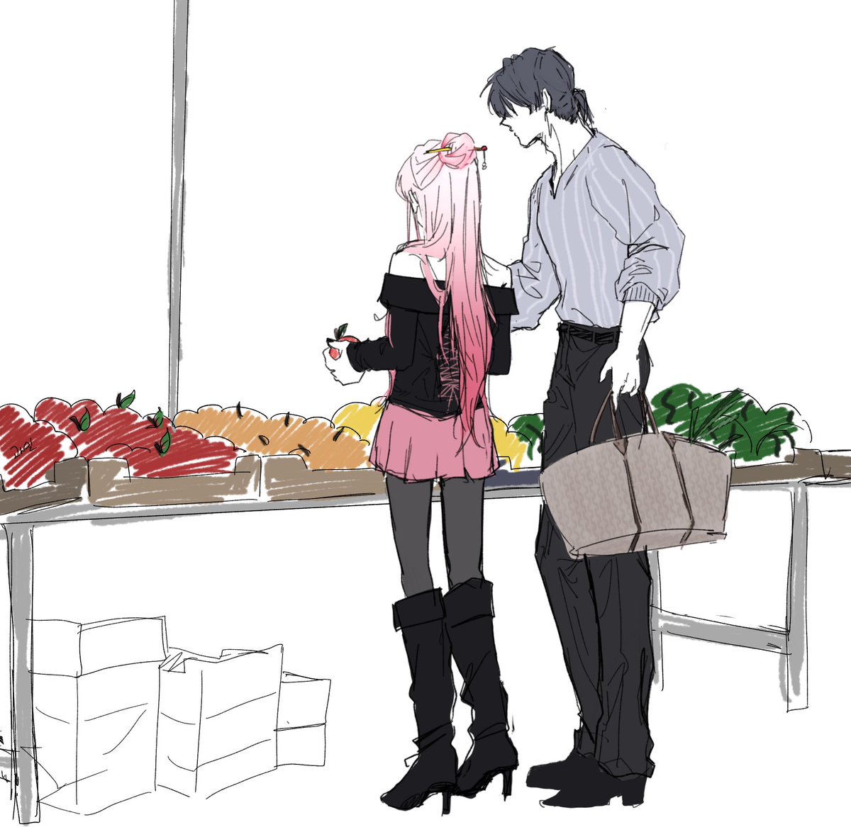 example183's tweet photo. 옷 이쁘게 입고 하는 일 = 장보기 https://t.co/zvxqsj4jPf