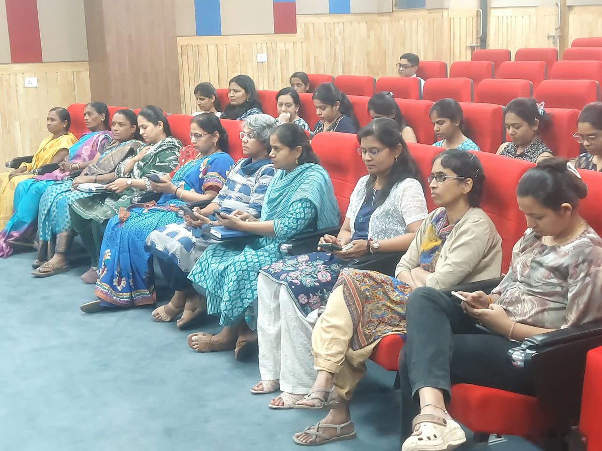 STPIPune's tweet photo. As part of #NCSAM2026, STPI-Pune organized a workshop on “Cyber Hygiene for Her” for women employees of STPI-Pune and its incubates to promote safe and secure digital practices.

#NCSAM2026 #CyberJagritBharat #CyberAwareness #CERTIn #STPIINDIA https://t.co/65bnc94xxM