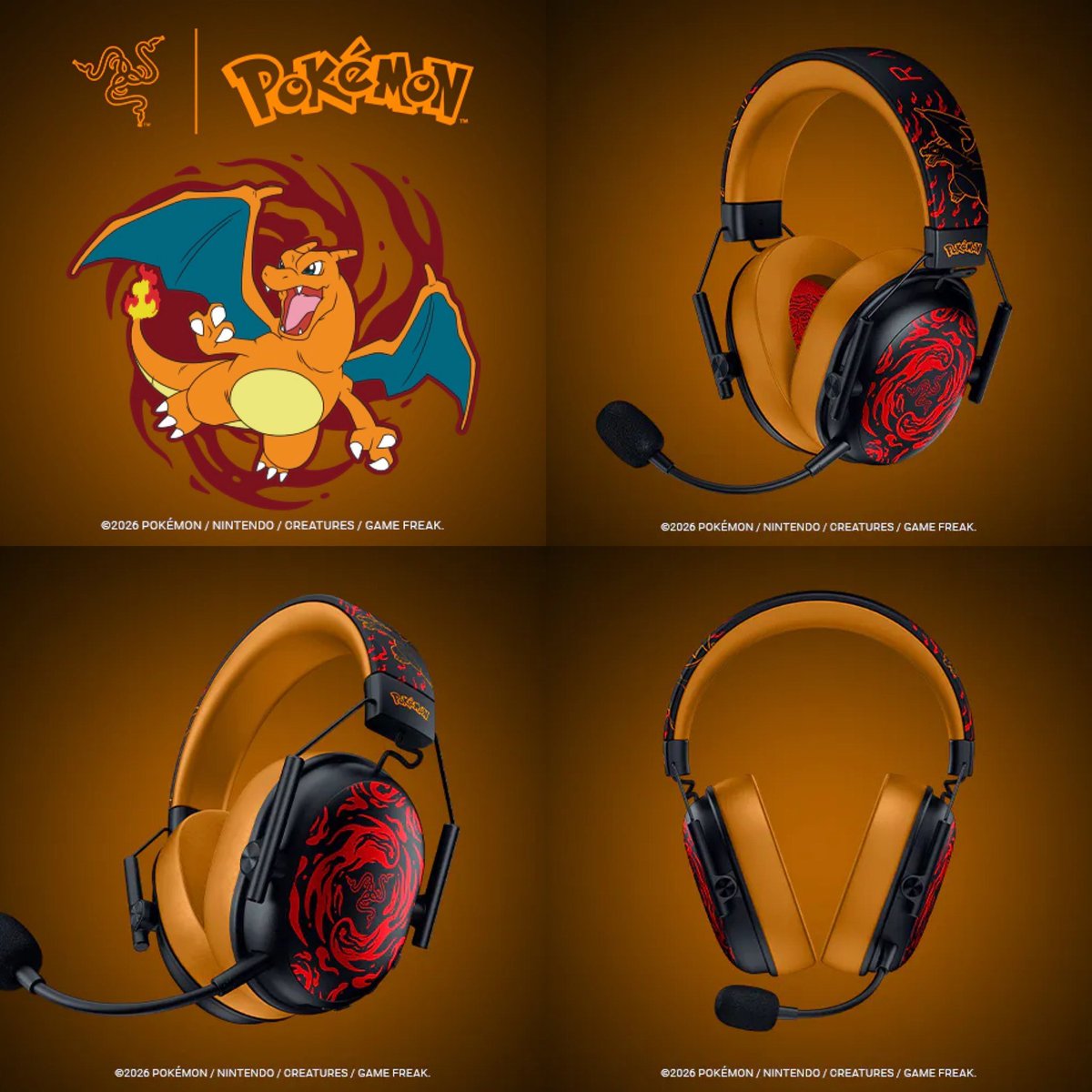 Light_88_'s tweet photo. 🚨 NEW POKÉMON X RAZER HEADSETS ANNOUNCED! 🎧

Lucario, Charizard and Sylveon are getting their own officially licensed gaming headsets! 🔥

🎧 Lucario &amp; Charizard: Wireless
💗 Sylveon: Kraken V4 X with RGB lighting

Prices start at $109.99.

Which one are you choosing? 👀 https://t.co/VANJFonqTE