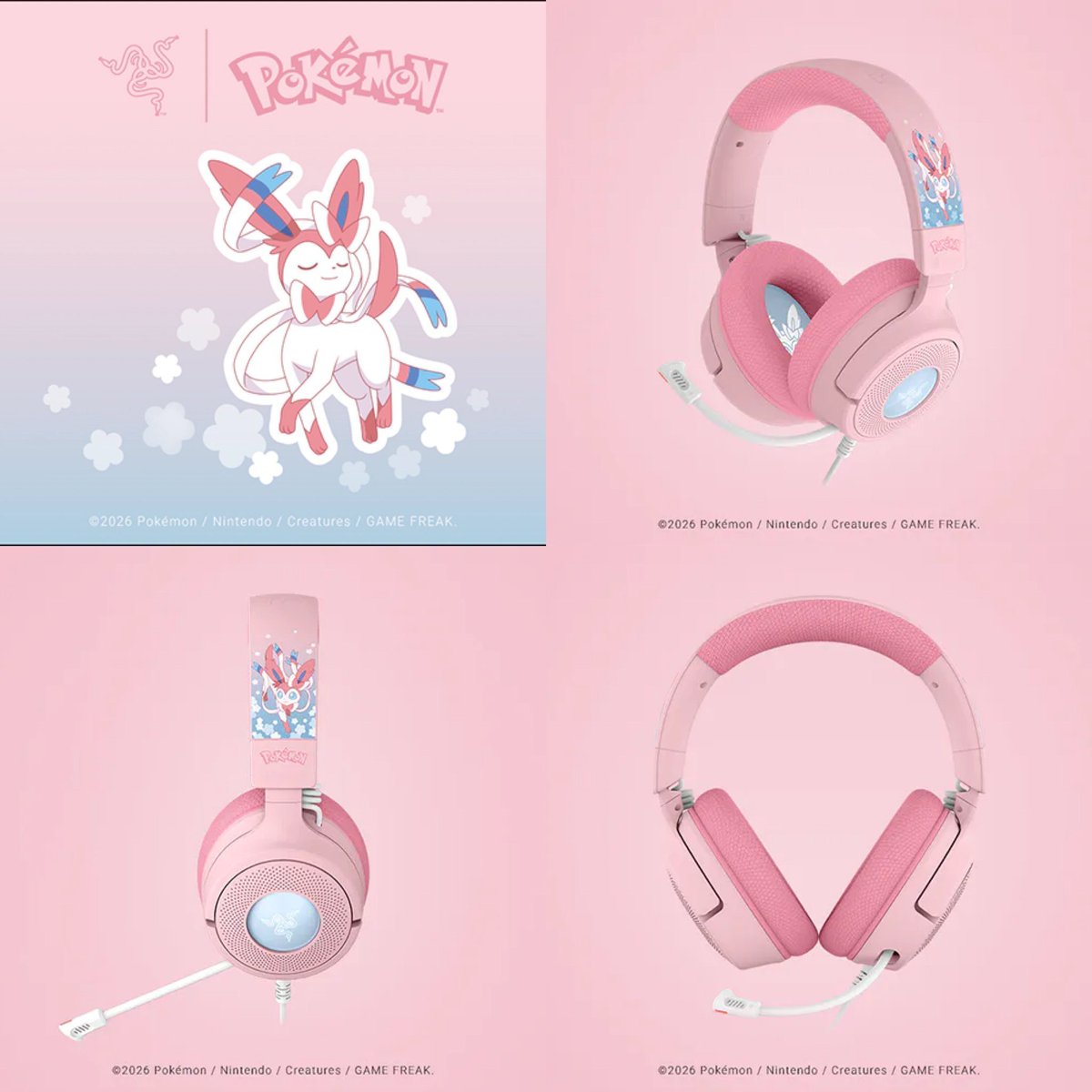 Light_88_'s tweet photo. 🚨 NEW POKÉMON X RAZER HEADSETS ANNOUNCED! 🎧

Lucario, Charizard and Sylveon are getting their own officially licensed gaming headsets! 🔥

🎧 Lucario &amp; Charizard: Wireless
💗 Sylveon: Kraken V4 X with RGB lighting

Prices start at $109.99.

Which one are you choosing? 👀 https://t.co/VANJFonqTE