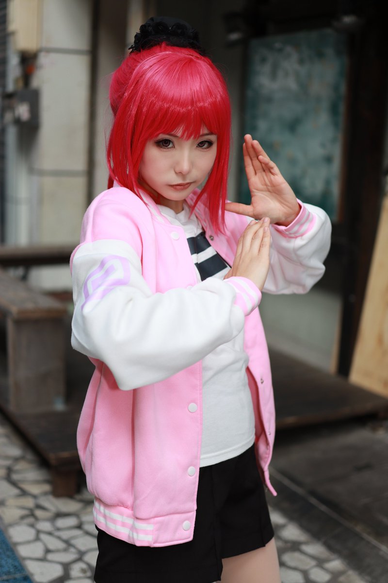 suihao1412's tweet photo. 【Cosplay(コスプレ)】

SAKAMOTO DAYS
陸 少糖(ルー.シャオタン)

場所：清水駅前銀座商店街(静岡県 静岡市清水区)

photo📸： @yohanemaru0208 さん

#富士コス  #富士コス2026
#ヨハネ丸photo https://t.co/thDn5wc7Ss