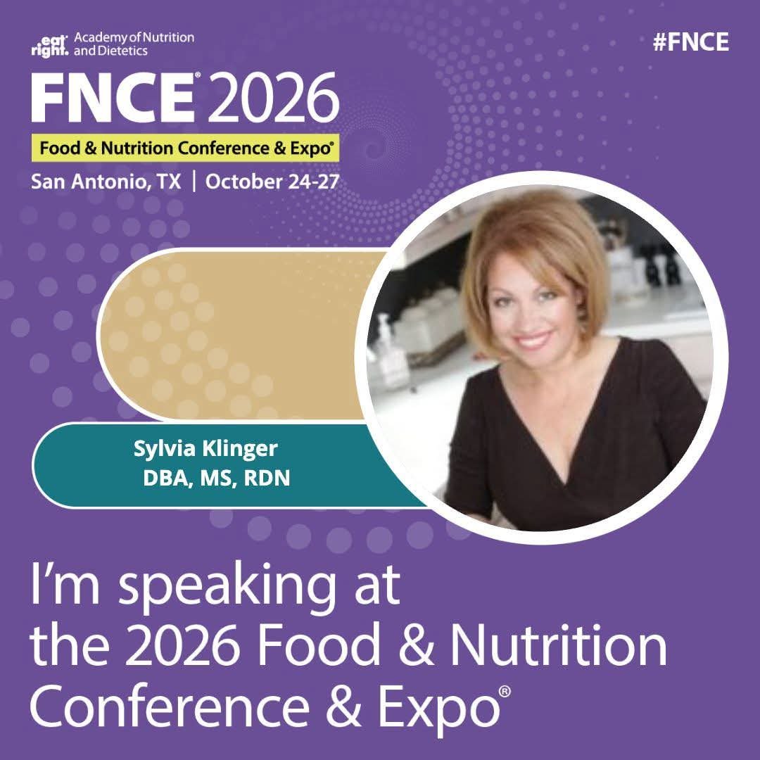 EatRghtOverseas's tweet photo. ๐ Meet IAAND at FNCEยฎ 2026!
Join Sylvia Klinger, DBA, MS, RDN, to discover your professional voice, communicate your value & shape a purpose-driven dietetics career.
๐
Oct 27 | 8โ9 AM CT | 1.0 CPE
#IAAND #FNCE2026 #DietitianLeadership https://t.co/DOEdsrzrbb