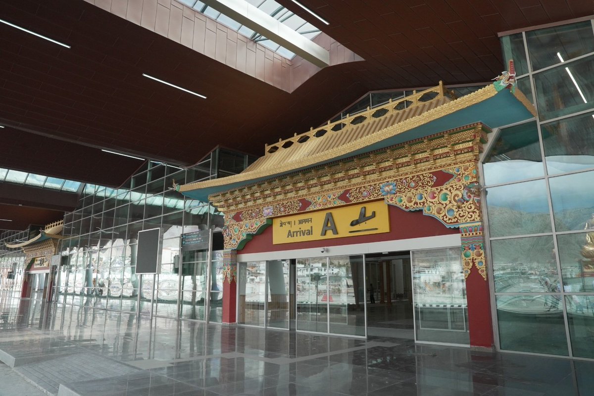 narendramodi's tweet photo. Tomorrow, 15th October, I will inaugurate and dedicate to the nation development projects worth around ₹3,350 crore in Ladakh via video conferencing.

These include:

New Passenger Terminal Building at Kushok Bakula Rimpochee Airport, Leh.

The Nimmu-Padum-Darcha Road, strengthening connectivity and strategic mobility.

9 MW Hanu Hydroelectric Project and power transmission infrastructure.

India's first Petroglyph Conservation Park in Leh.

40 water bodies across 40 villages under Project Amrit Him Sarovar.

These projects will strengthen connectivity, boost development, preserve the rich heritage and improve the quality of life of the people.

https://t.co/lxu5A83SId