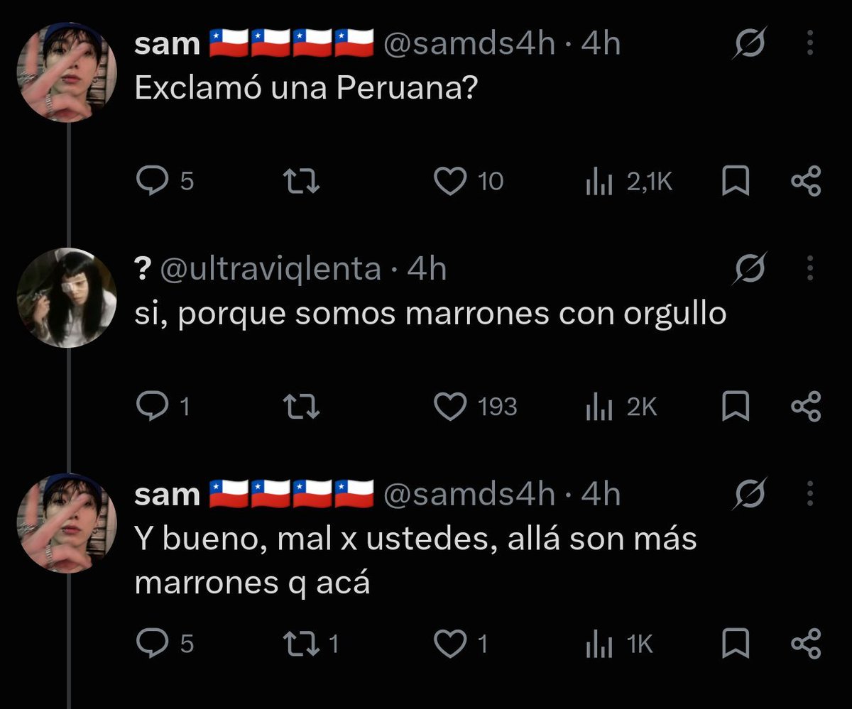kookcit's tweet photo. Si pq obvio las Chilenas son unas santas y no dijeron nada en el Space ni en su montón de publicaciones https://t.co/VoIaRs1muQ