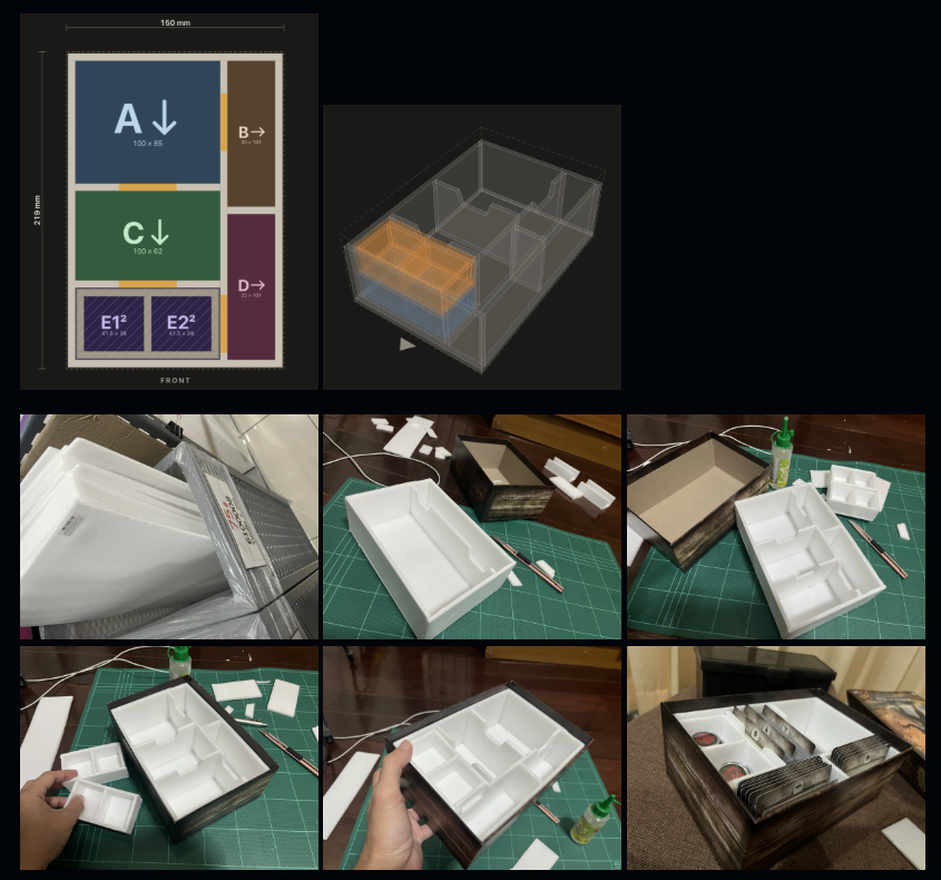 5argon's tweet photo. ปล่อยเครื่องมือสำหรับทำ insert กล่องบอร์ดเกม "Box Insert Studio" ใช้บนเว็บฟรี มี 3D หมุนดูได้ vibe code ล้วนๆ พิสูจน์โดยทำกล่องจริงๆออกมาเสร็จแล้วด้วย  เชิญจ้า license creative commons

https://t.co/OrcXEuUKTJ https://t.co/AMEsxpixwH