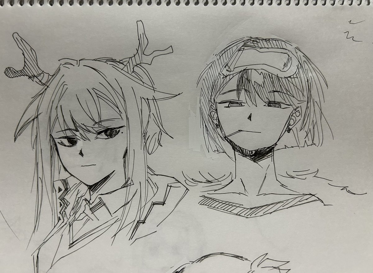 umiusi_LOVE's tweet photo. 落書き https://t.co/nWsPABgo4v