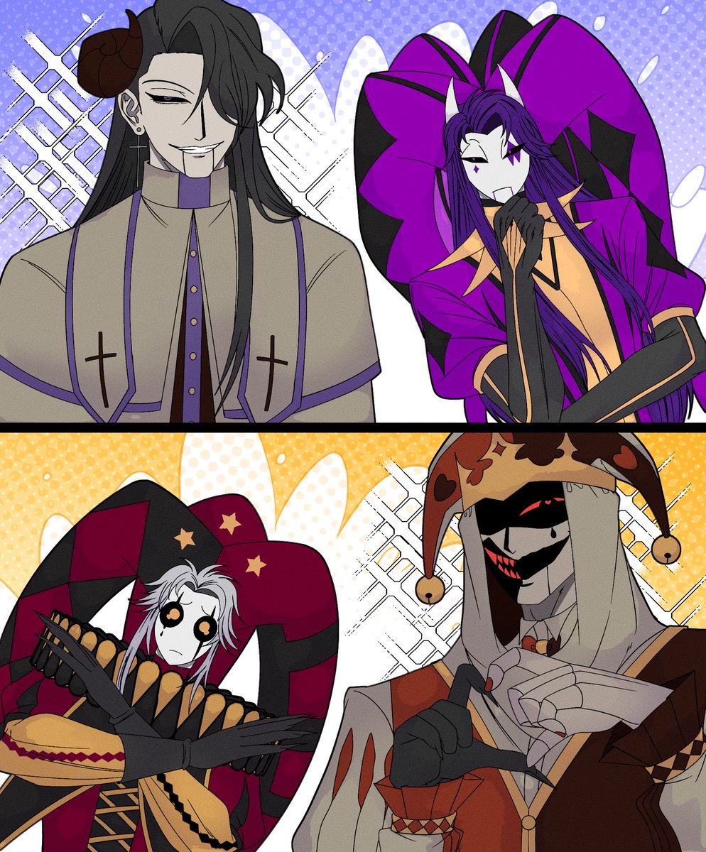 neesansukida's tweet photo. #thefreakcircus × Kingdom of Marionettes 
⚠️ Same vibes, different characters. https://t.co/W4pFtqhVx4