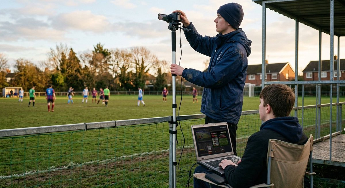Nacsport's tweet photo. You don’t need a Premier League budget for a functional video analysis department. 🎥⚽️

How to launch a department for <$1,000:

• Elevate your camera
• Use lean software (Nacsport)
• Keep player clips under 3 mins

Full step-by-step guide:

https://t.co/KKo9V1e0AQ https://t.co/jHnYTIJFAP