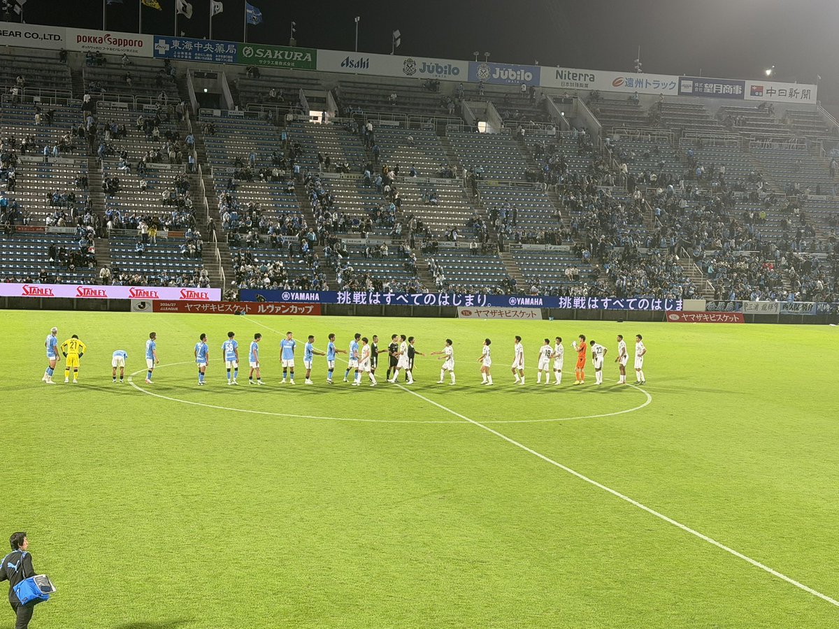 ishikawago's tweet photo. 4-0で勝利。山市秀翔のダイビングヘッドをアシストしたホマーノのクロスが実に美しかったです。

なおアウェイは公式戦4試合連続完封だったりします。 https://t.co/A6xHxGMg9O
