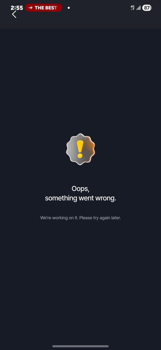 MichaelObi97938's tweet photo. Who's noticing login issues on #verychat ? Or the app is on maintenance?#verychat #verylab #verychatcommunity https://t.co/entYEn7JMD