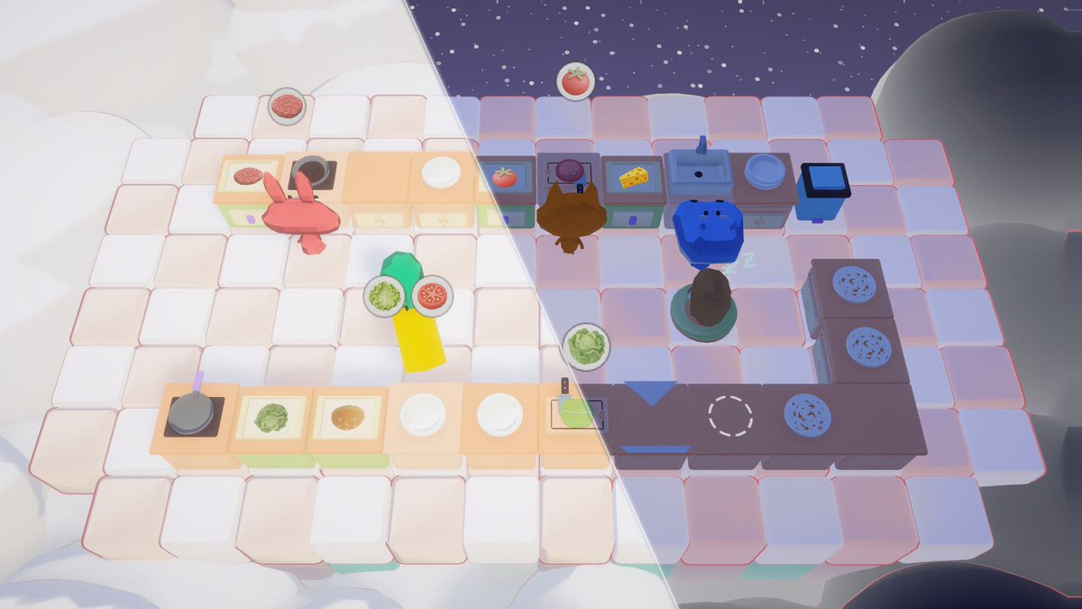 PangolinStudio_'s tweet photo. I made a co-op cooking game where wolves steal your burgers.
And your staff. 😅
Meet the pangolin: kitchen helper by day, takeout by night.

Grab a frying pan. Get your employee back.

https://t.co/jaSP6qaXNB

#IndieGame #CoopGame #SteamCookingFestival https://t.co/PBschwj7dh