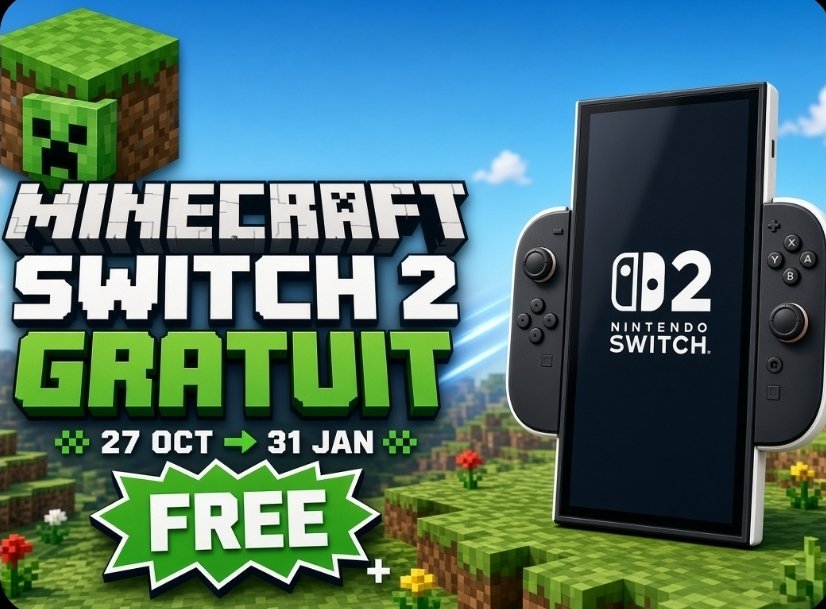 TestmoiJeuxVid's tweet photo. https://t.co/8aZQgyxxRc
#MinecraftUltimateCollection #MinecraftDeluxe #MinecraftUltimate #Minecoins #CharacterCreator #Decocraft #WeaponsAndTools #MinecraftWorlds #MinecraftCrossplay #MinecraftSplitScreen #MinecraftReleaseDate #MinecraftOctober27 #MinecraftJanuary2027 https://t.co/BFwQ9OLvkG