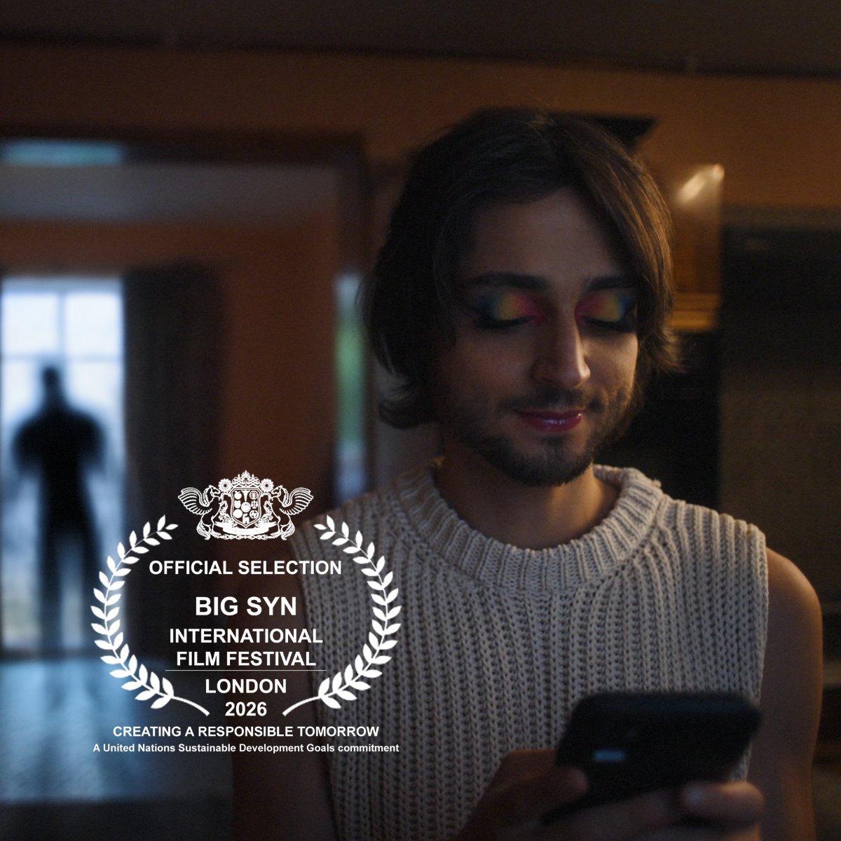 MicroRainbow's tweet photo. We're happy to share that our film Who's there? has been selected as a finalist in the 2026 Big Syn International Film Festival in London🙌 If we win, our film will be shown on the iconic Piccadilly Lights next month!

Watch the film: https://t.co/N7izTVyNOW

#bigsynfilmfest26 https://t.co/ipugI4WFSl