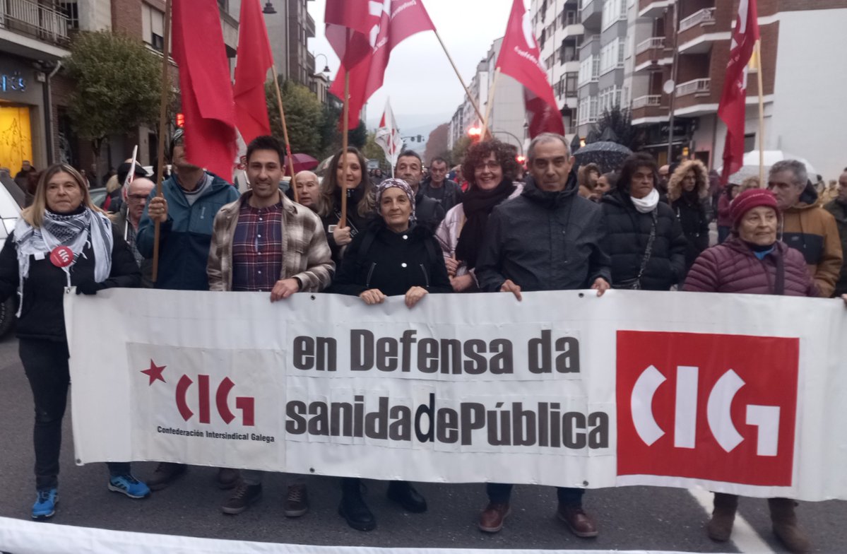galizaCIG's tweet photo. 🗣️A CIG chama a participar na manifestación deste sábado 17 en defensa da sanidade pública de #Valdeorras
👉A marcha que terá lugar no Barco contra o desmantelamento do hospital comarcal arrincará as 17:30 horas
ℹ️ https://t.co/b1LnLWYlke
#sanidadepública #sanidade #obarco https://t.co/gvwWDOUpZs