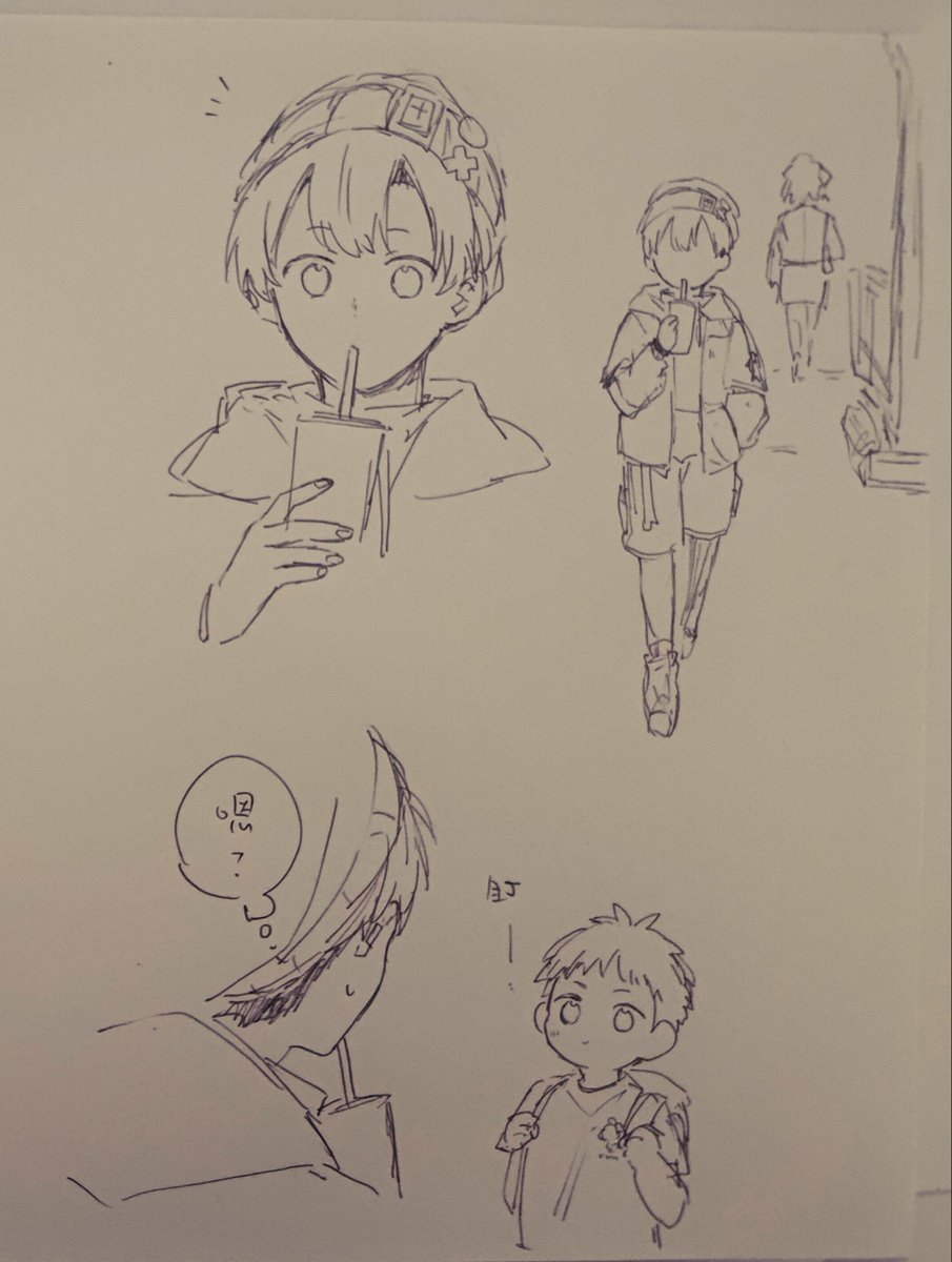 shileow's tweet photo. 畫一下昨天看到的short...✍️
有小孩子緣的豹太可愛了吧😂

#no萬here https://t.co/evvcPusuQK