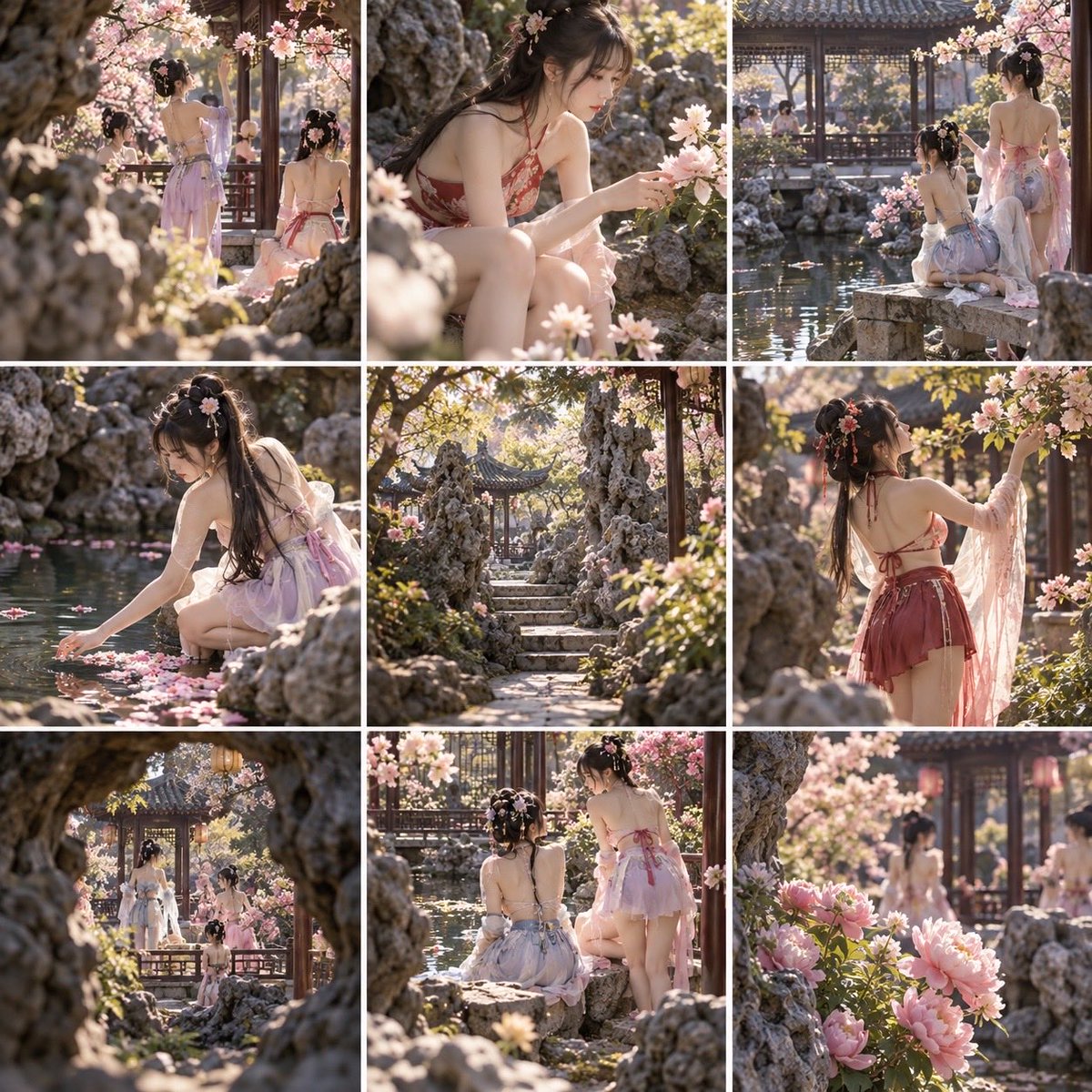 chinagt1's tweet photo. 小松鼠带你游系列

误入御花园深处

提示词放评论区，欢迎返图 https://t.co/Pm3jVvEQUe