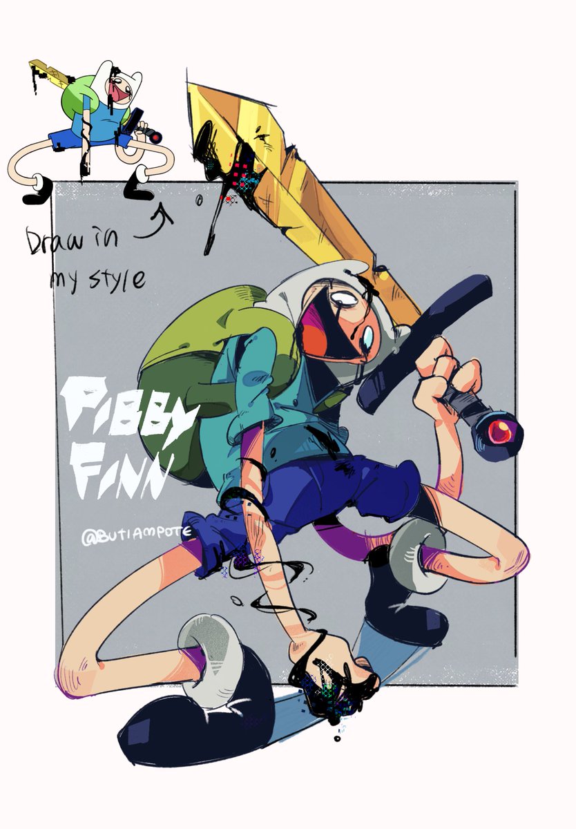butiampote's tweet photo. #pibbyapocalypse 
本日4枚目の投稿 https://t.co/wLOsZVv7tf