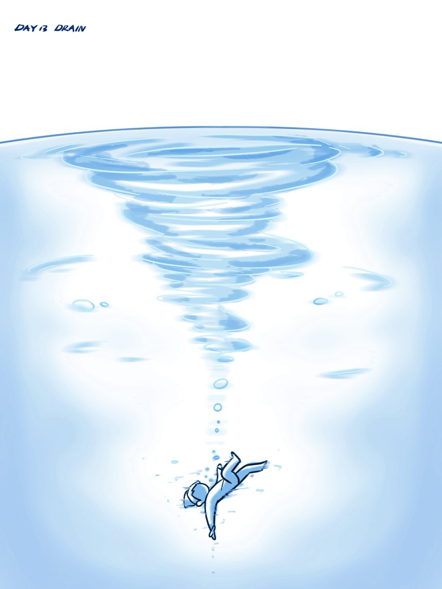 SheldonLZR's tweet photo. Day 13 "Drain"
Were you used to rapidly spinning the water in a bottle into a whirlpool when you were a child? https://t.co/7UUB9i9cGX