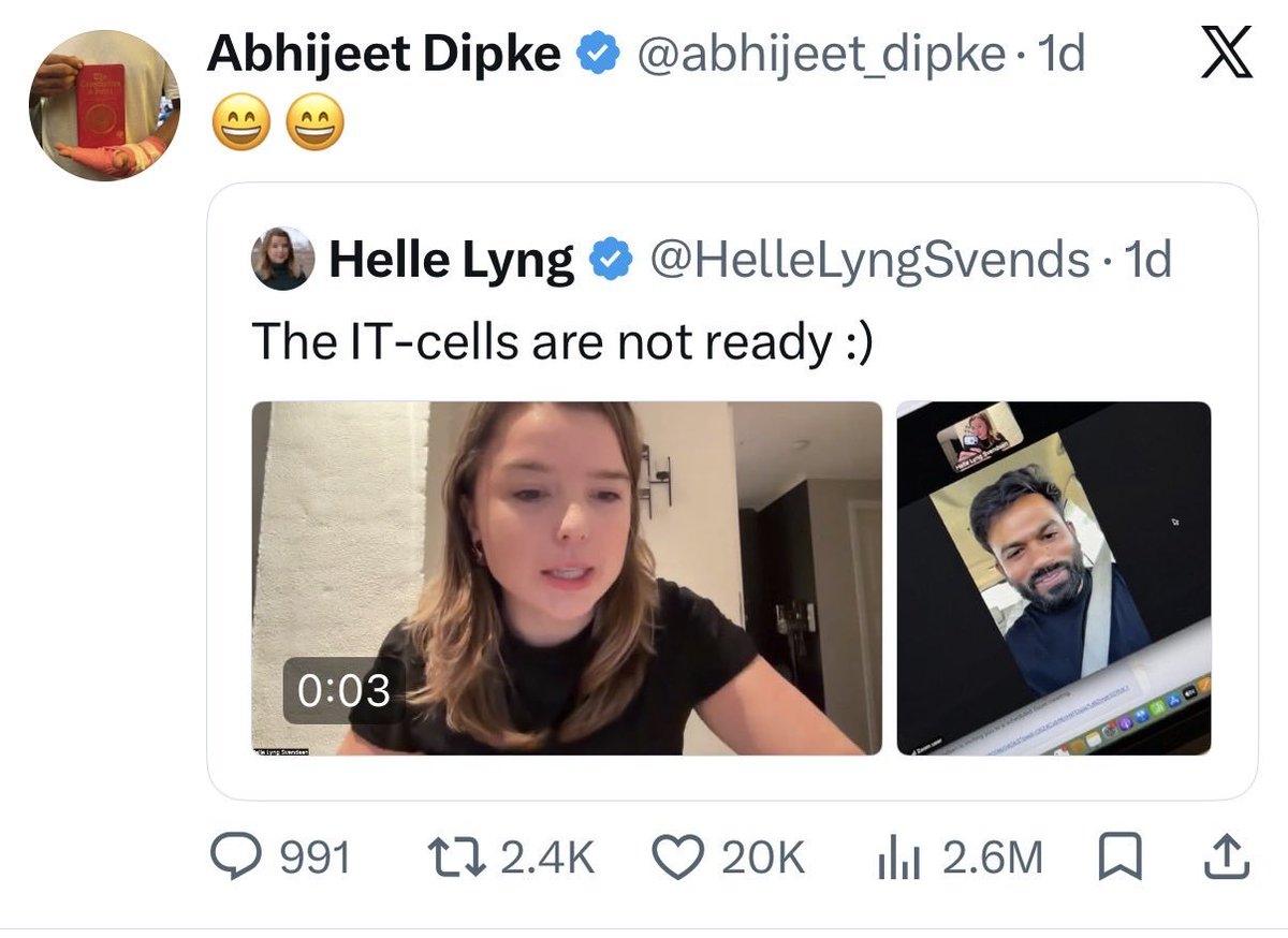 SelflessCricket's tweet photo. Bro literally gave an interview to a Norwegian journalist just yesterday. What a hypocrite. https://t.co/o0VD0Q5oMj