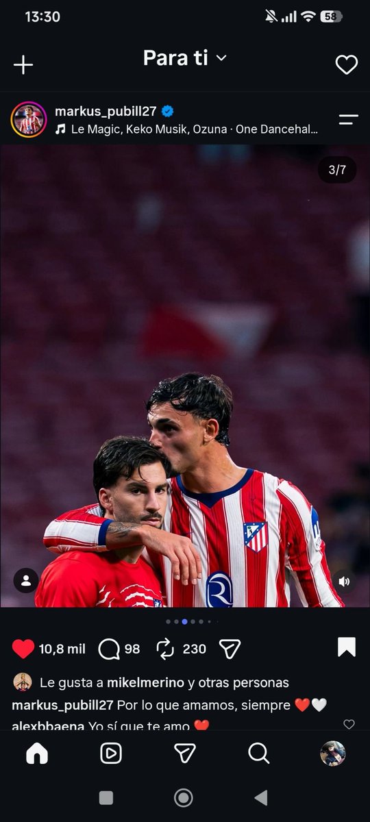 andrewluvspedri's tweet photo. 1. barrios ha subido la historia con marc
2. marc ha subido el post con alex
3. alex le dice q le ama
4. marc resube la hsitoria de barrios poniendole 'germa' = hermano 

han hablado por si solos https://t.co/2iu5twjlXX