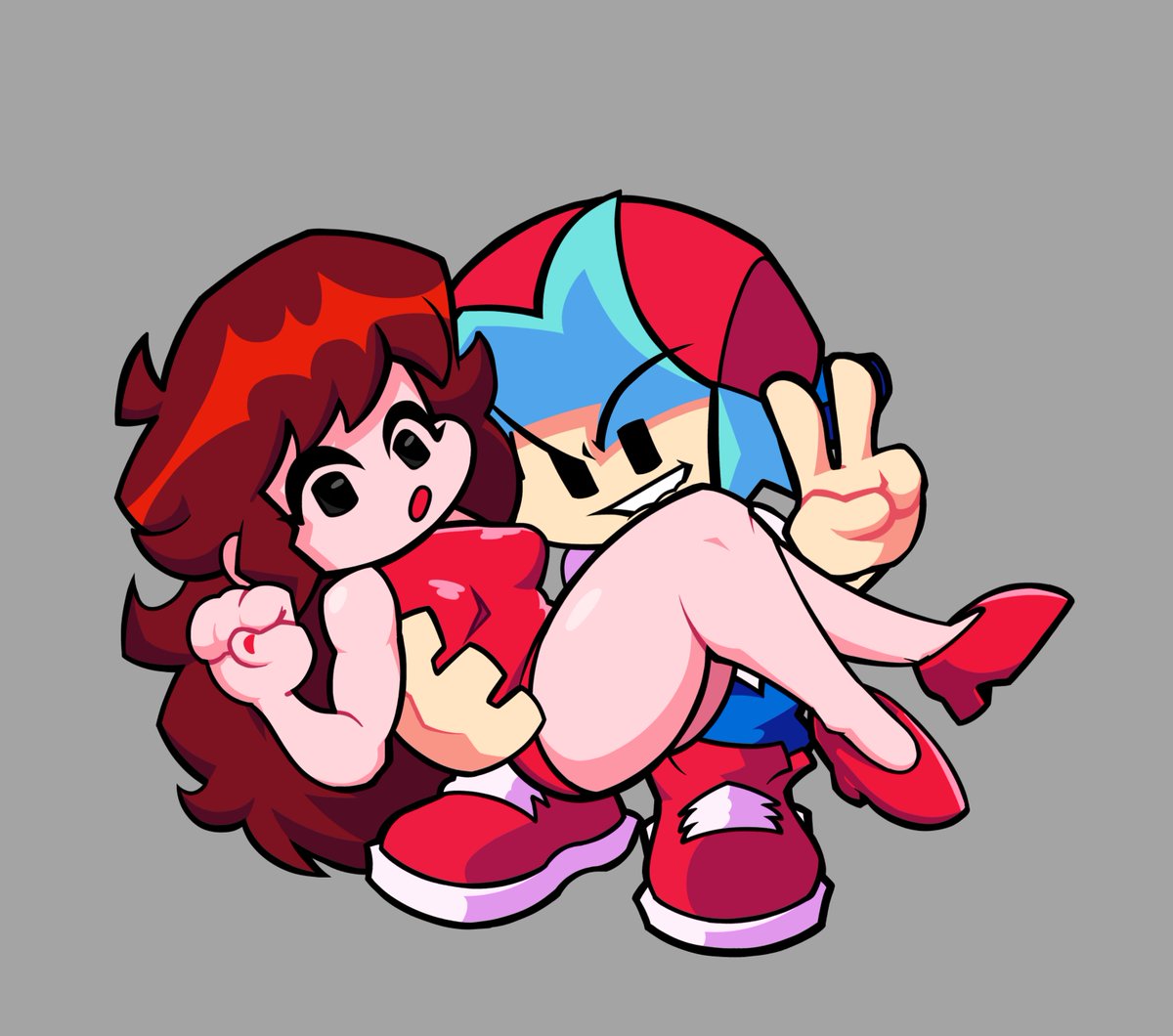 Miyurai_'s tweet photo. fnf drawing cuz' why not https://t.co/t8pUKUbbH6