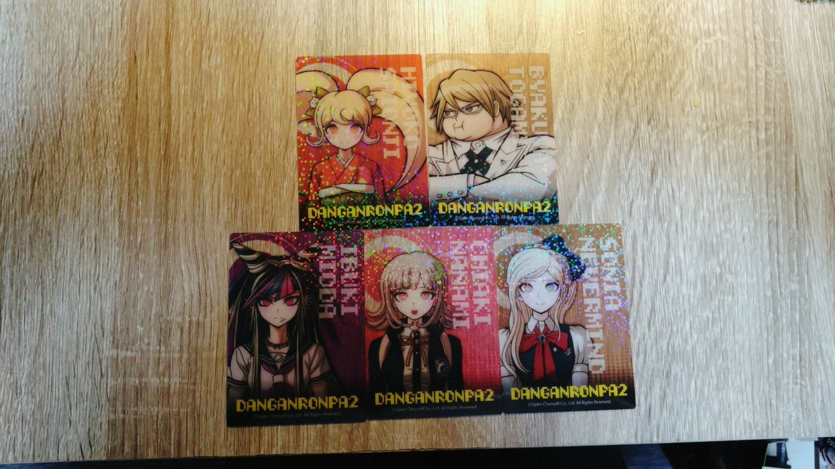 Mebiusu__'s tweet photo. 【交換】ダンガンロンパ
コレクションカード

譲→ソニア・七海・澪田・十神(詐欺師)
西園寺

求→不二咲・セレス・辺古山・左右田
(異種)東条・春川

証明写真風ステッカー

譲→入間・キーボ  真宮寺・夜長
十神・腐川    前園・桑田

求→東条・星    左右田・澪田
大和田・不二咲 https://t.co/ChIaq5TTo7