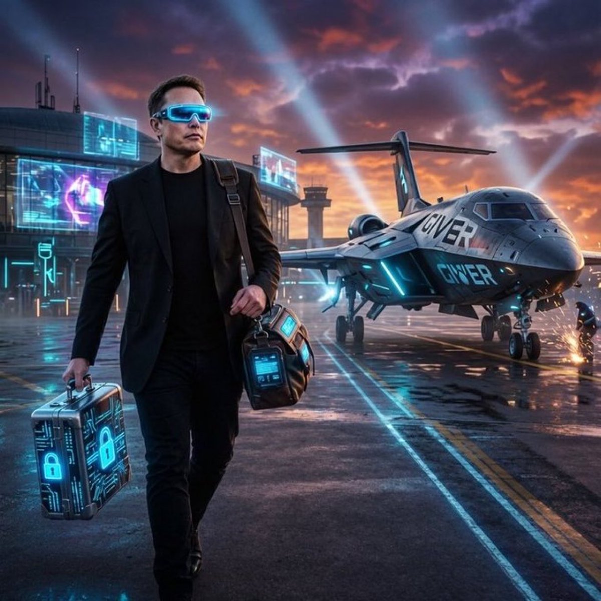 ReeveXdaildf's tweet photo. Be honest 👇 

🧳 If Elon invited you on his private jet, would you go?

A. Yes ✈️
B. No 🙅 https://t.co/5EtIedcUJs