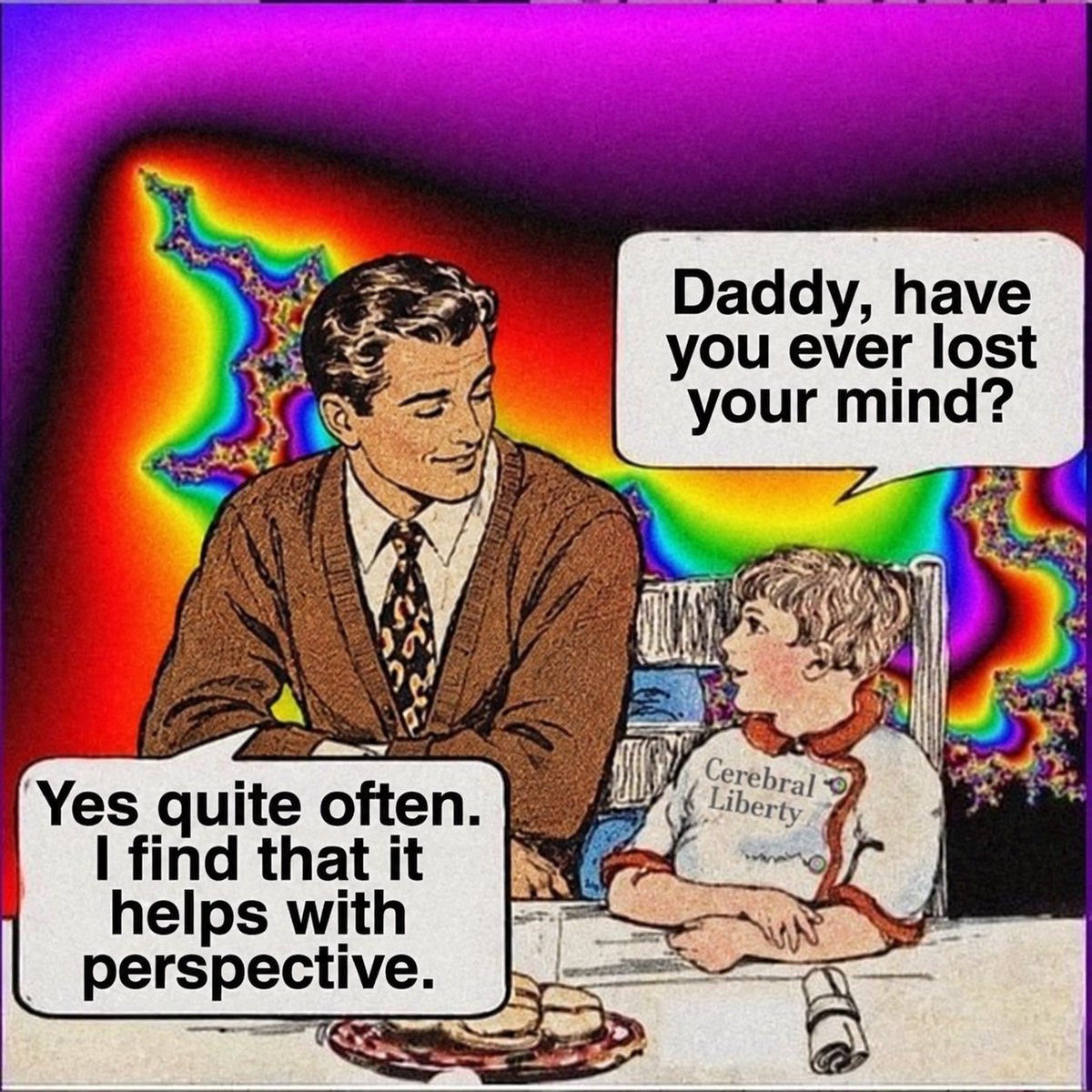 haxies777's tweet photo. Sometimes losing your mind is how you find a new perspective 🌀 https://t.co/1vf9QOm0GU