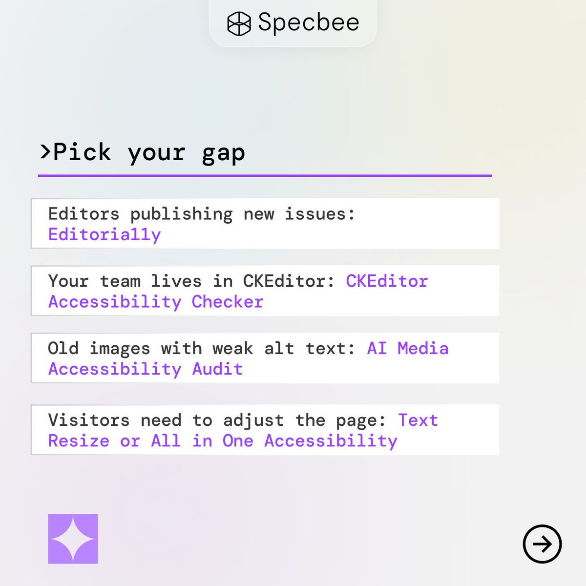 specbee's tweet photo. ADA Title II requires government sites serving 50,000+ people to meet WCAG 2.1 AA by April 26, 2027. That's 6 months away!

And staying compliant after that date matters just as much. A site can slip out of compliance one missing alt text at a time. https://t.co/uPqTswBwAf