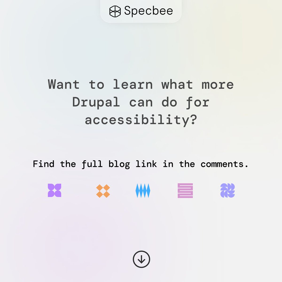 specbee's tweet photo. These 5 Drupal modules help you catch issues where they start: in the editor, in the media library, and on the page itself.

#Drupal #Accessibility #ADACompliance #GovTech #WebAccessibility
Read the full blog here: https://t.co/3n2wvJ1hxB https://t.co/lJ9jhgOob0