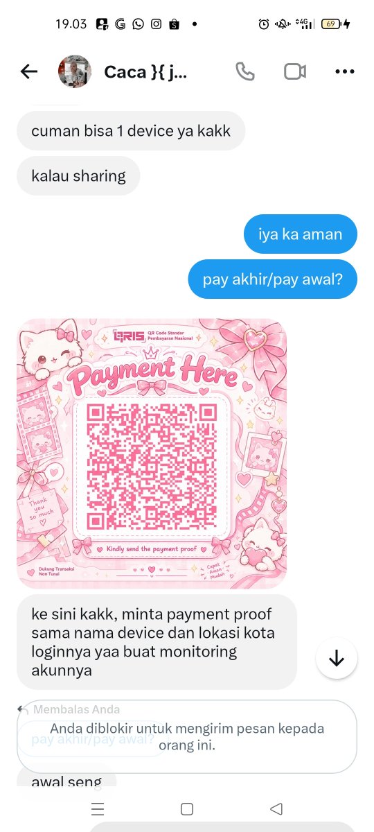 barley4live's tweet photo. guys TOLONG UP usn @punyakcaca penipu ya please tolong up biar gd korban lg, kebetulan aku td beli order ke dia. ya Allah bnrn sakit hati bgt T__T ngeliat dia ngeresp aku dgn baik eh akhirnya scammer. @punyakcaca ka semoga hidup mu selalu susah ya, 120k ga sedikit ka ;( #zonauang https://t.co/CkeqHIJZ85