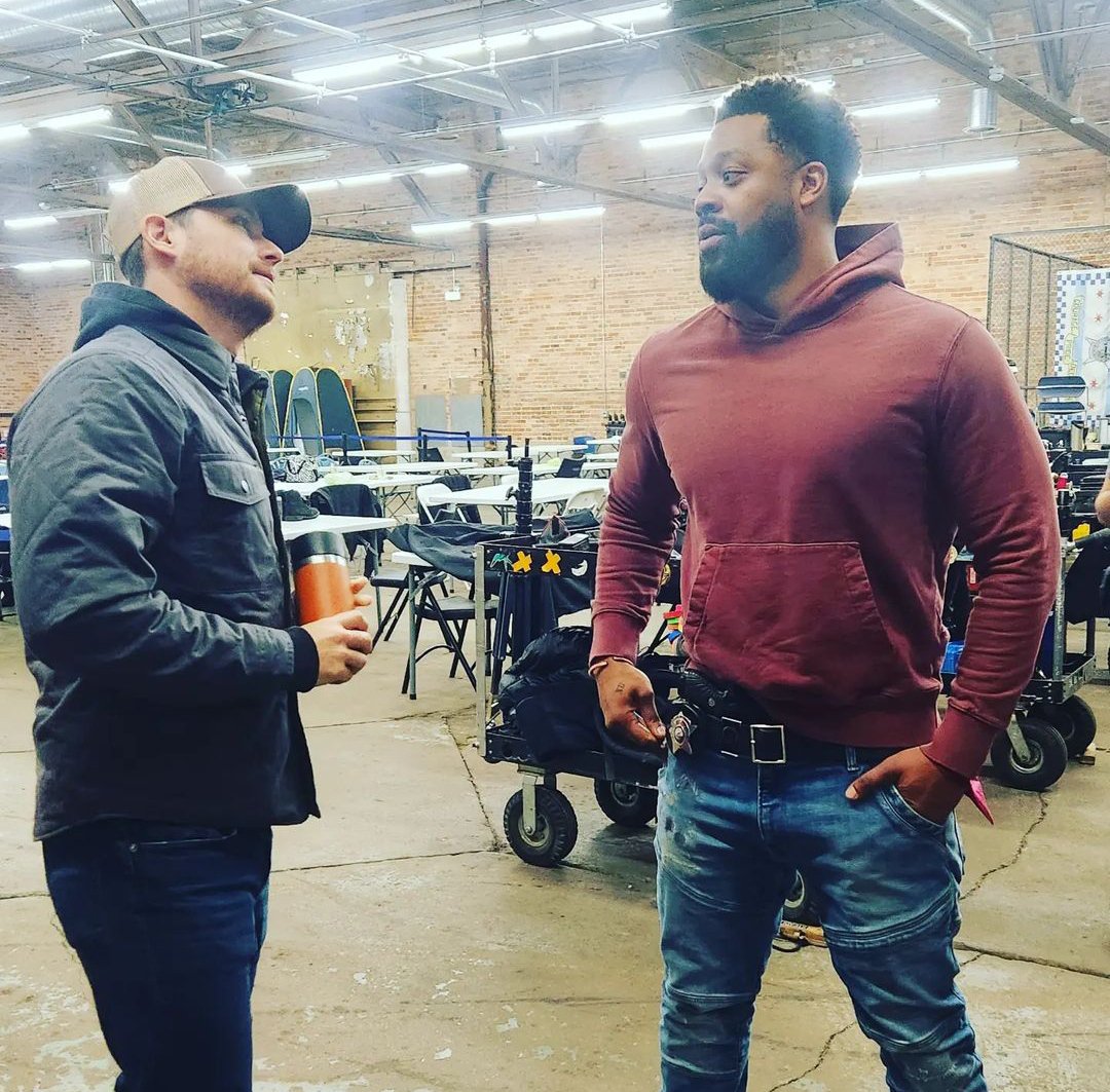 haileyuptn's tweet photo. jesse directing laroyces last episode tonight means so much ❤️‍🩹 https://t.co/QgXpqi23X8