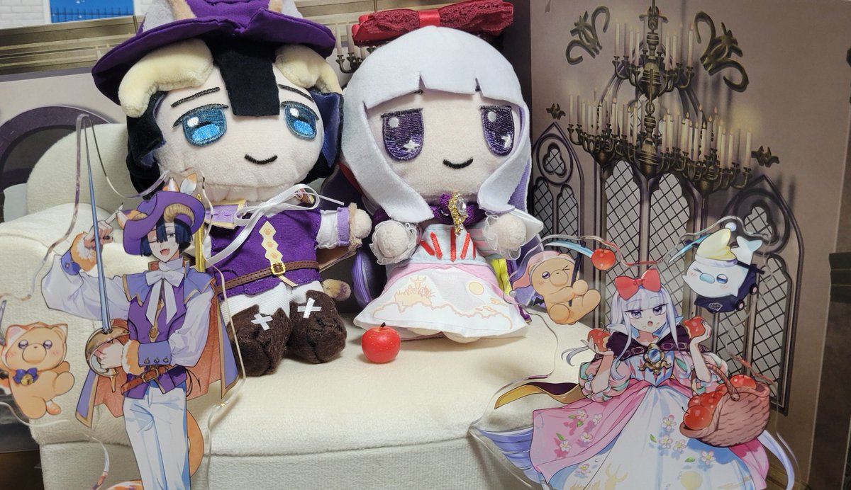 aktk_ryou's tweet photo. わしゃあ…ぬい服作りの天才じゃきぃ…
ぬい服もあわせて作れてよかった…
問題なければ来月のイベントもこの衣装のぬい連れていきます https://t.co/872ge3UBE0