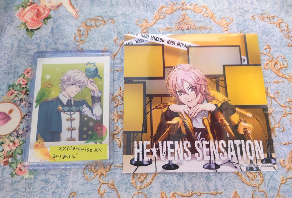 XXMerquiseXX's tweet photo. 【交換】
HE★VENS SENSATION  アナザージャケット アナジャケ 早期特典

♡譲♡ナギ

♡求♡シオン

✦郵送
　　または
✦手渡し
（10/16（金）ヘヴ庭大阪梅田付近）

検索からもぜひお気軽にお声掛けくださいませ💓 https://t.co/z2K3Xrh9Cg