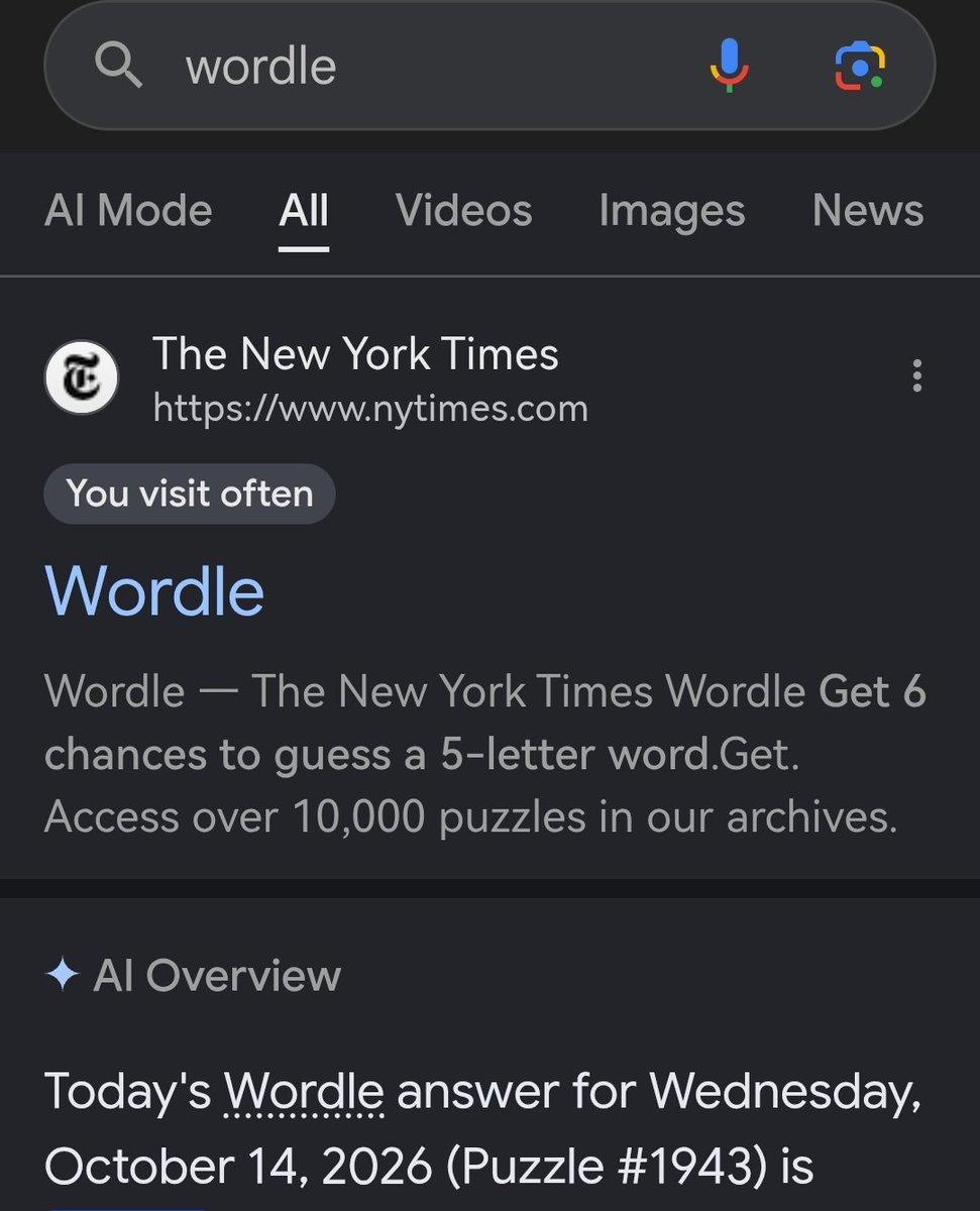 Perfect_Sadie's tweet photo. Can google ai genuinely fuck off https://t.co/k9gqp5bc17