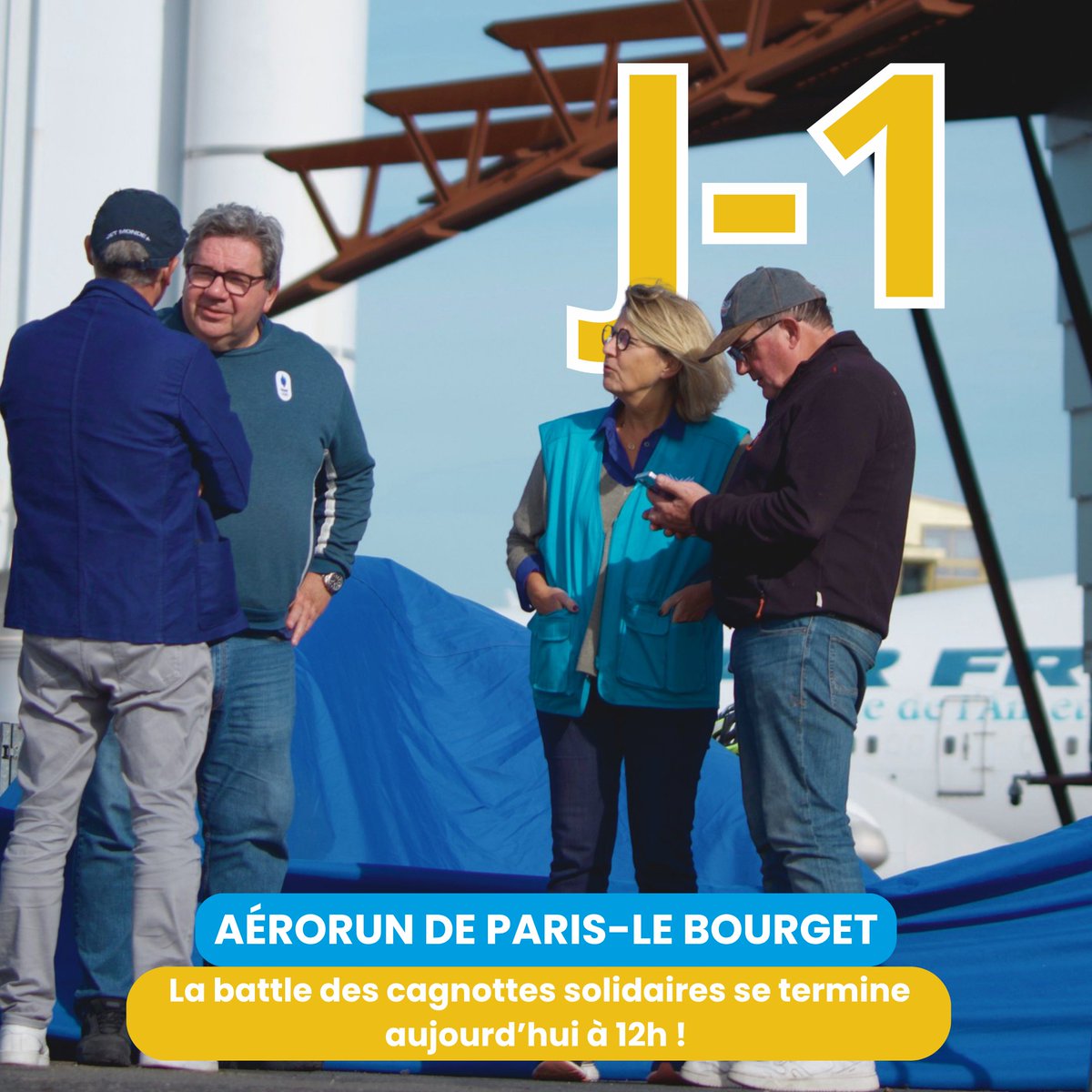 ONG_ASF's tweet photo. [AERORUN PARIS LE BOURGET] Dans les coulisses...

Aujourd’hui, ça s’active sur le terrain :
📍 Marquage de la piste de l’aéroport Paris–Le Bourget
📍 Mise en place sur le tarmac du @museeairespace
📍 Derniers réglages...

⏰ La battle des cagnottes se termine aujourd’hui à 12h ! https://t.co/4uZczLN2bX