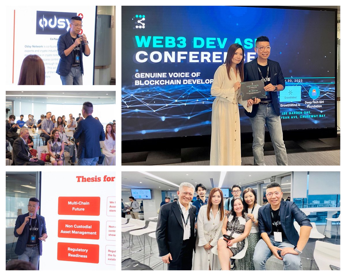 CryptoSeanLee's tweet photo. Sharing some thoughts on thesis for the next phase of #web3, and how we’re building the Odsy Network for the #multichain #noncustodial #decentralised access control future. https://t.co/MSZeanw0Dg