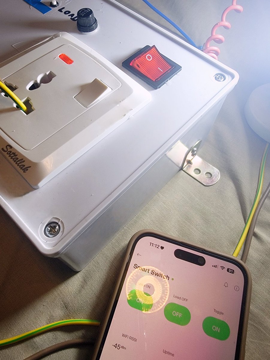smartplus_media's tweet photo. Finished my ESP32 Smart Switch. The interesting part is the interface.

OLED shows LOAD, SCHEDULE, UPTIME. Button for override. Labelled input/output.

Why? Networks fail. State you can't see is state you can't trust.

Phase 2. Open to IoT roles #ESP32 #IoT #Programming #software https://t.co/SD0zpG1rRY