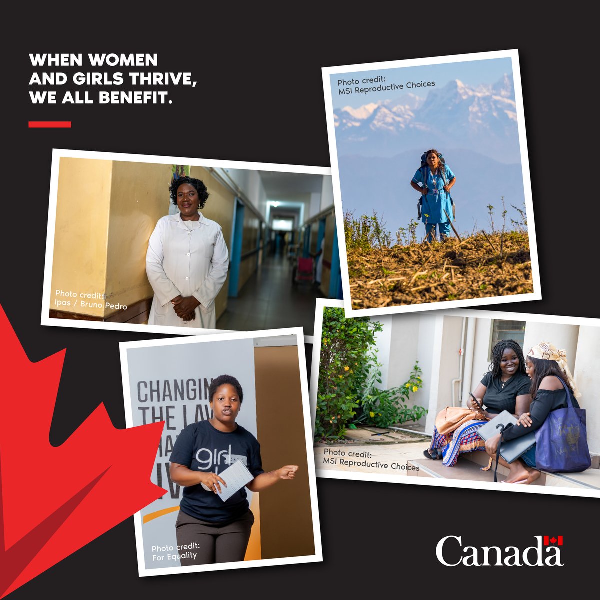 CanadaDev's tweet photo. What does sexual and reproductive health have to do with education and economic opportunities?

Quite a lot.

Access to sexual and reproductive health services helps people shape their futures.

Meet the people creating change around the world: https://t.co/k2ZLE9I0Zh https://t.co/0AecNUFEME