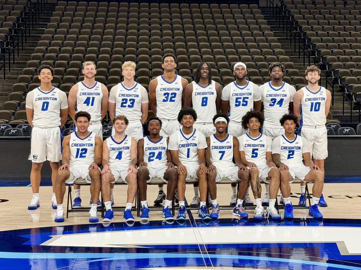 ByJonWalker's tweet photo. Your 2026-27 Creighton Bluejays: https://t.co/6TxXwAxAR1