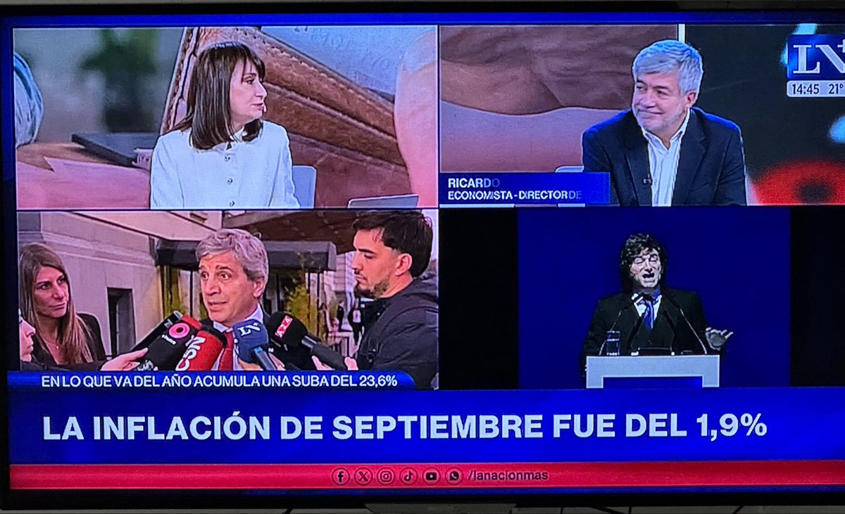 cristiancim's tweet photo. Tienen la misma inflación que CFK en 2015 pero los sueldos son los peores de Latinoamérica en lugar de los mejores, como en 2015.

Masterclass https://t.co/ivKuTThLuW