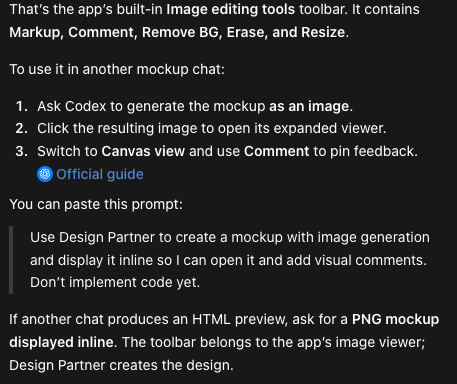 ulusoyapps's tweet photo. How to use this in Codex 👇 https://t.co/op2xrEYCtb