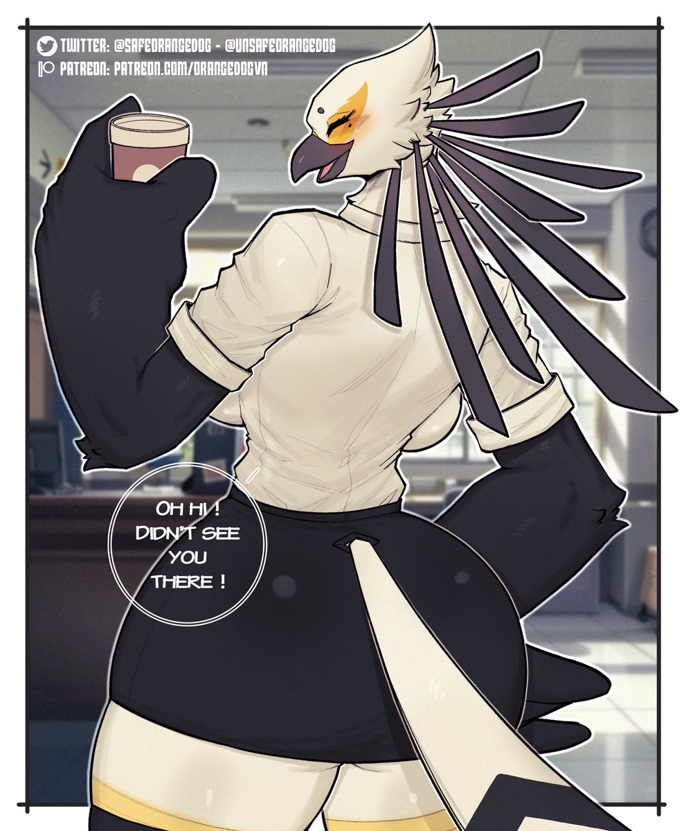 SafeOrangeDog's tweet photo. Washimi invites you to her favorite coffee break spot 🤍💛 ~ 
She said we’ll have some fun but I don’t really know what’s fun with coffee though … https://t.co/QFlKgOMjRI