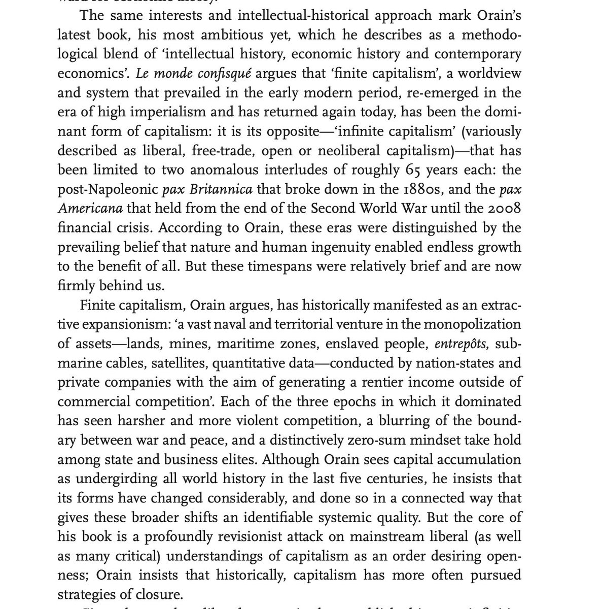 YannisKalpouzos's tweet photo. What a cool historian @njtmulder is and what a great review in the @NewLeftReview of Orain's history of global capitalist geopolitical enclosures (I'm at least three issues behind.) The book will appear in English next year. 
https://t.co/jwwqStUbOv https://t.co/KtTwsuDaaX