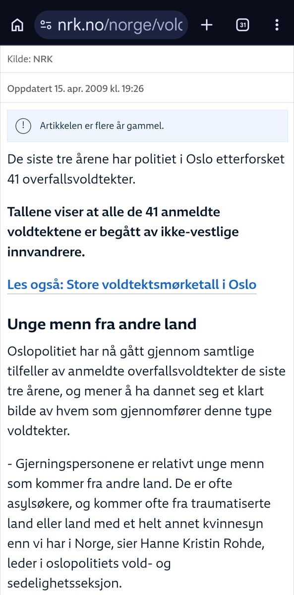 Nasjonalist1's tweet photo. Nrk kunne i 2009 melde at https://t.co/saJB5ZwAzC