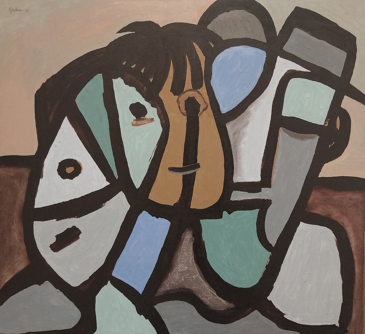 MuseoArteAlm's tweet photo. 🎨 Rafael Gadea Sánchez (Barcelona, 1953- Almería, 2017)
🖼 El patriarca, 1995. Óleo sobre tela. Col. Museo Ibáñez (Olula del Río, Almería).

Expuesta en la temporal 'Una década de pintura almeriense 2015-2025. [In memoriam]

#Espacio2 #PinturaAlmeriense https://t.co/o5xIgmQiSJ