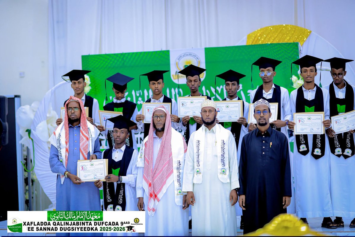 maxamedmubarig's tweet photo. Alxamdulillaah. 🤍📚🎓 https://t.co/JTxhEvkNxx