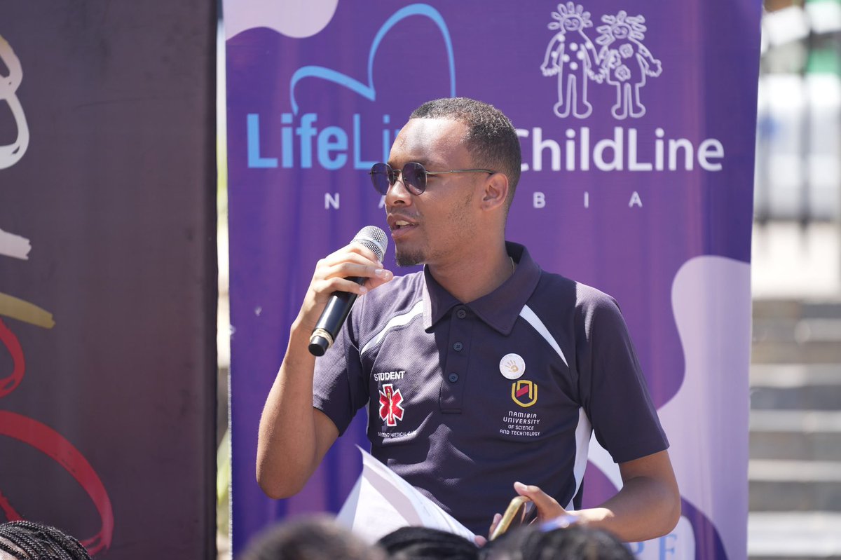 BeFreeBreakFree's tweet photo. The final stop of the "Don't Touch Me, I Will Report You" campaign took us to NUST, where students came together to engage in meaningful and necessary conversations about GBV, consent, victim blaming and personal safety.

The dialogue created space for diverse perspectives, including discussions around the challenges male survivors may face when reporting abuse and the importance of believing and supporting all survivors regardless of gender.

Students explored how harmful stereotypes, stigma and silence can prevent individuals from seeking help, while reinforcing the importance of consent, respect and accountability in all relationships.