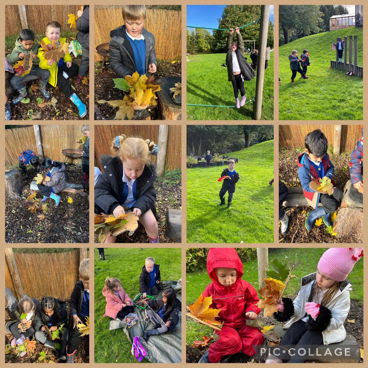 stjosephskly's tweet photo. Elder class had a fabulous time yesterday exploring and designing a hedgehog with natural materials #treehuggers #outdoorlearning https://t.co/OsxGNPiEoZ