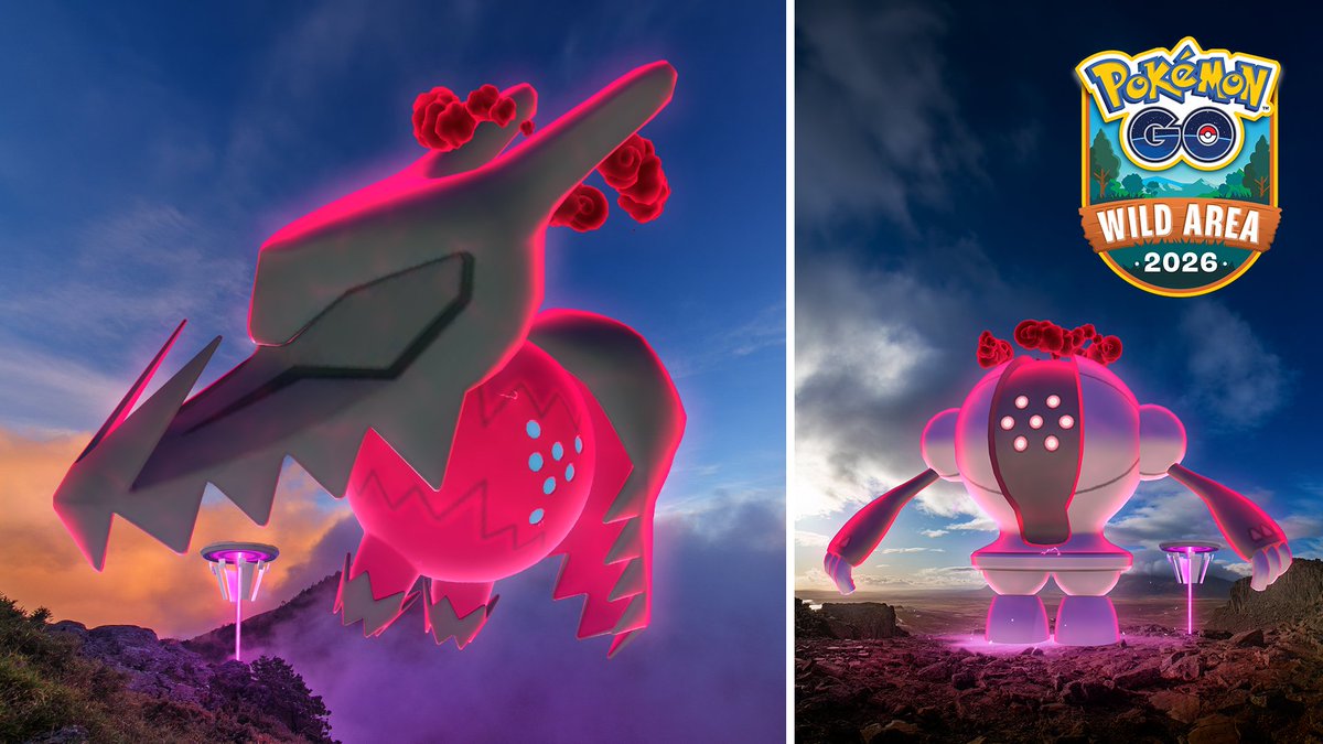PokemonGoNews's tweet photo. It’s time to head back Into the Wild for a Steel- and Dragon-type adventure! →https://t.co/NzVZA0IBej #PokemonGO https://t.co/6rNEpkqTFg